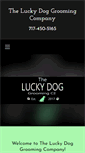Mobile Screenshot of luckydoggroomingco.com